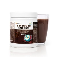 [금쪽같은 내새끼] 온가족 산양유 초유 단백질 프로틴 초코맛 1통